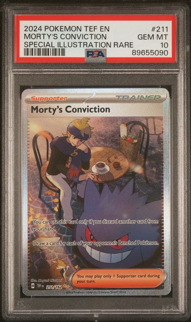2024 Pokemon TEF En-Temporal Forces Special Illustration Rare #211 