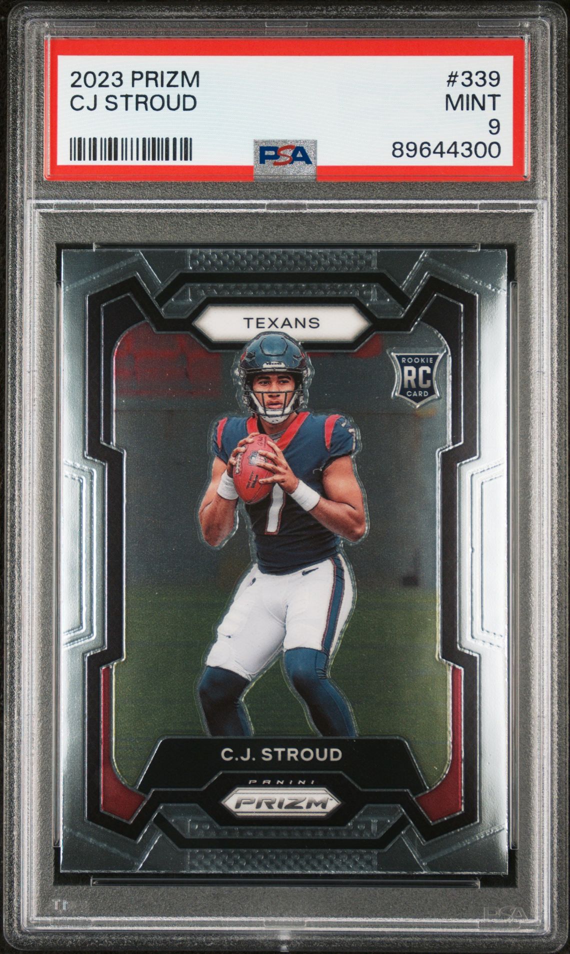 2023 Panini Prizm Cj Stroud #339 Mint 9 front