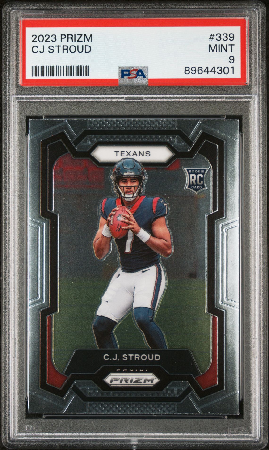 2023 Panini Prizm Cj Stroud #339 Mint 9 front