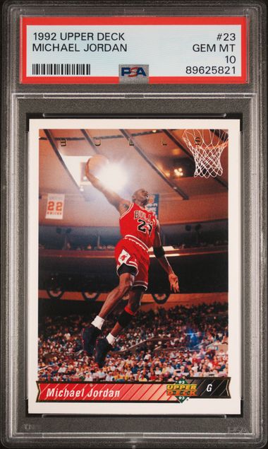 1992 Upper Deck #23 Michael Jordan front