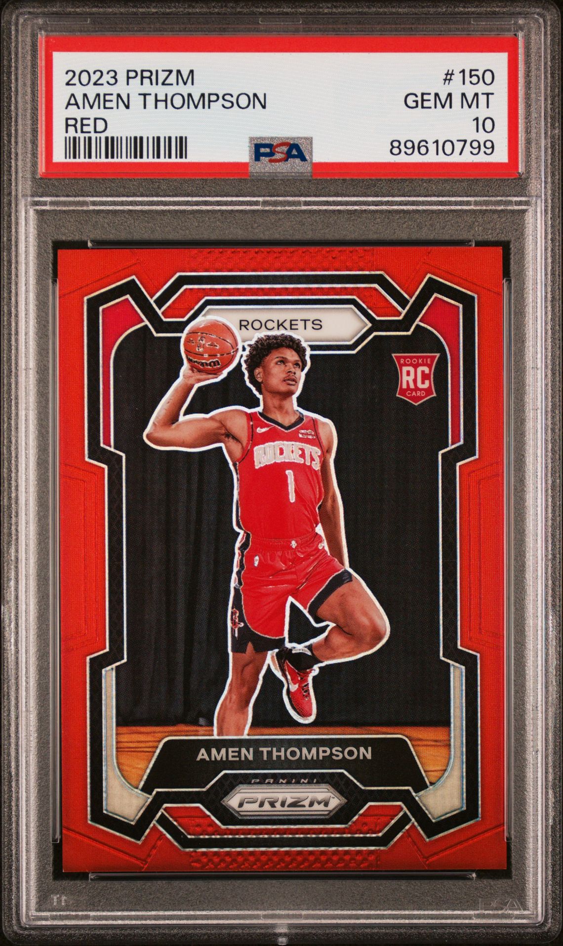 2023 Panini PANINI PRIZM RED PRIZM #150 Amen Thompson front