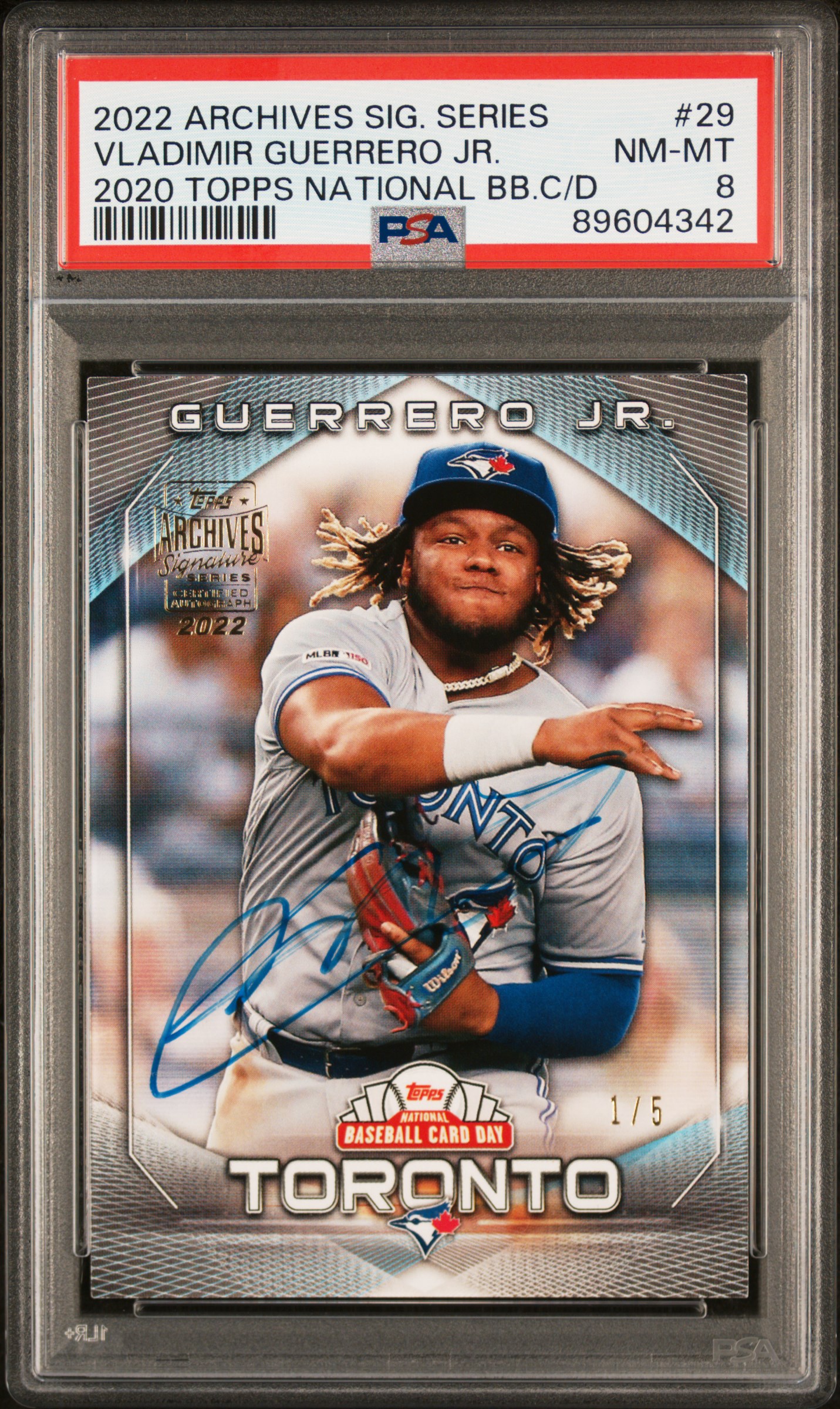 Trager's Trouves's 2022 Topps Archives Signature Series Vladimir