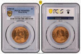 1905-H 1C MS66RD