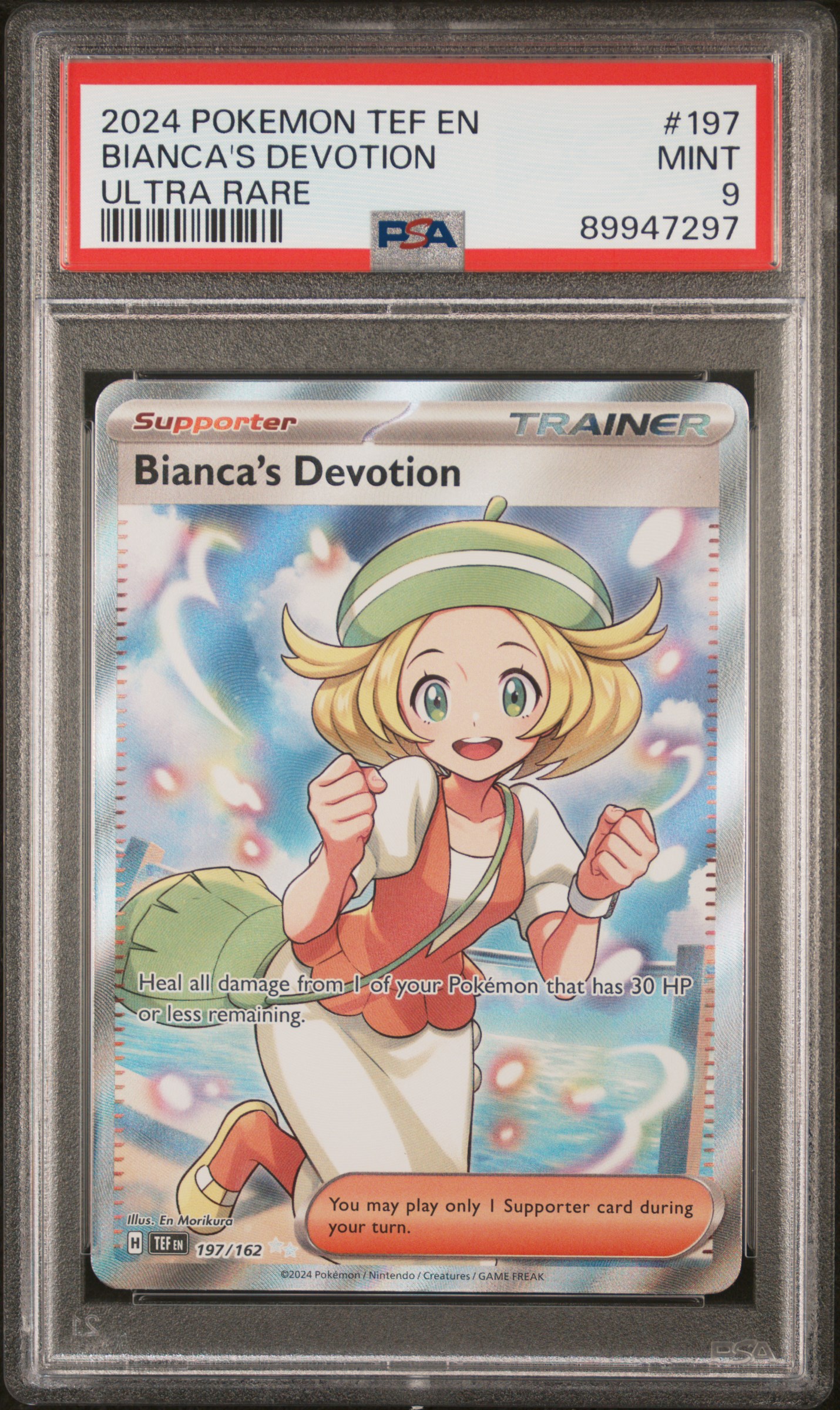 2024 #197 Bianca's Devotion PSA 9 Tef EN-Temporal Forces