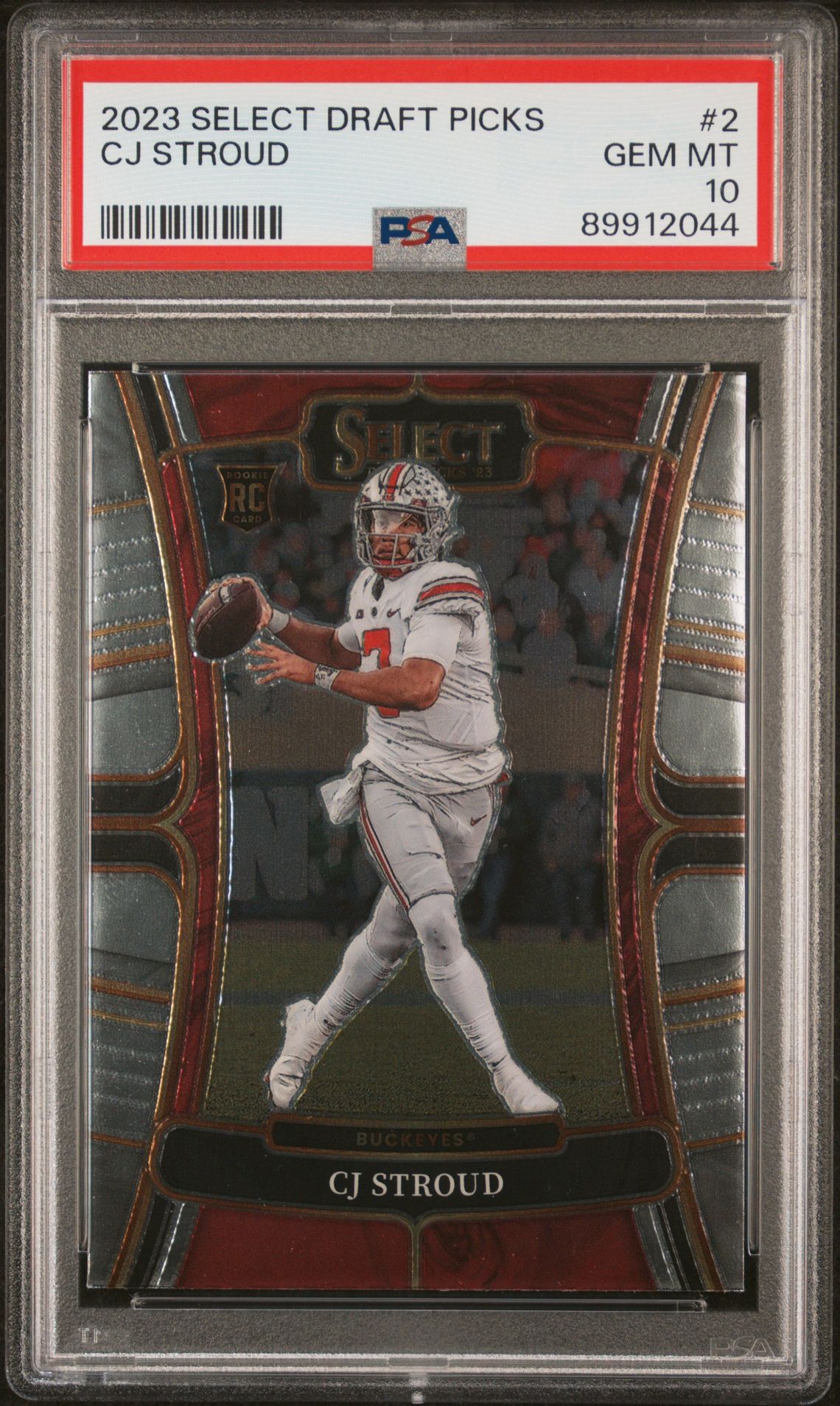 2023 Panini PANINI SELECT DRAFT PICKS #2 Cj Stroud front