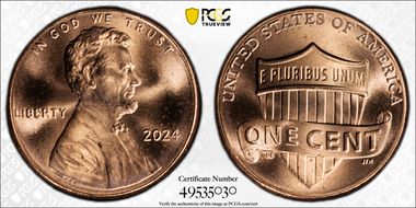 2024 1C Shield MS67RD