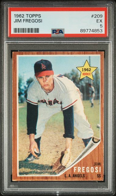 1962 Topps #209 Jim Fregosi front
