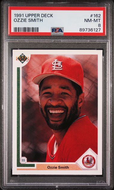 1991 Upper Deck UPPER DECK #162 Ozzie Smith front