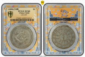 (1898)二十四 $1 LM-449 XF40