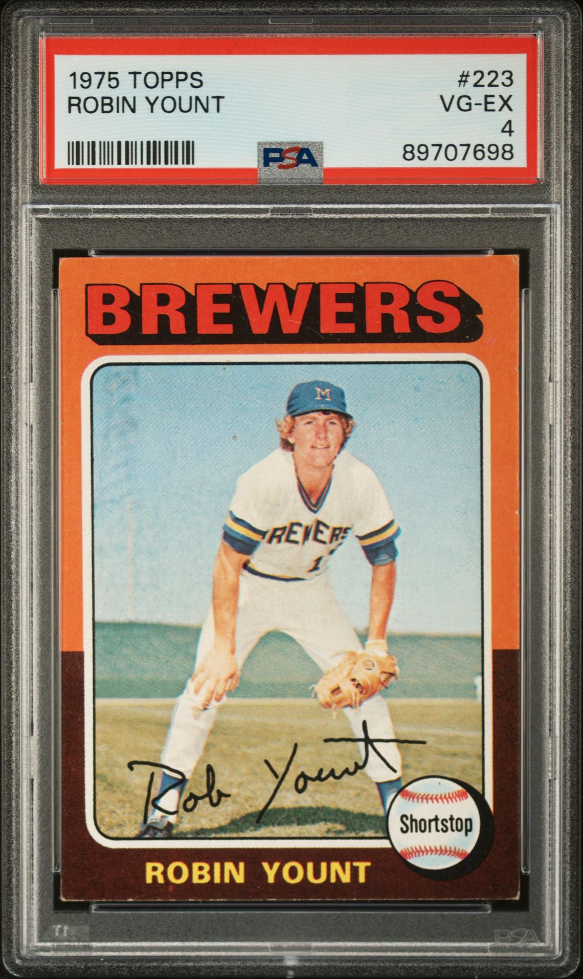 Topps Robin Yount front
