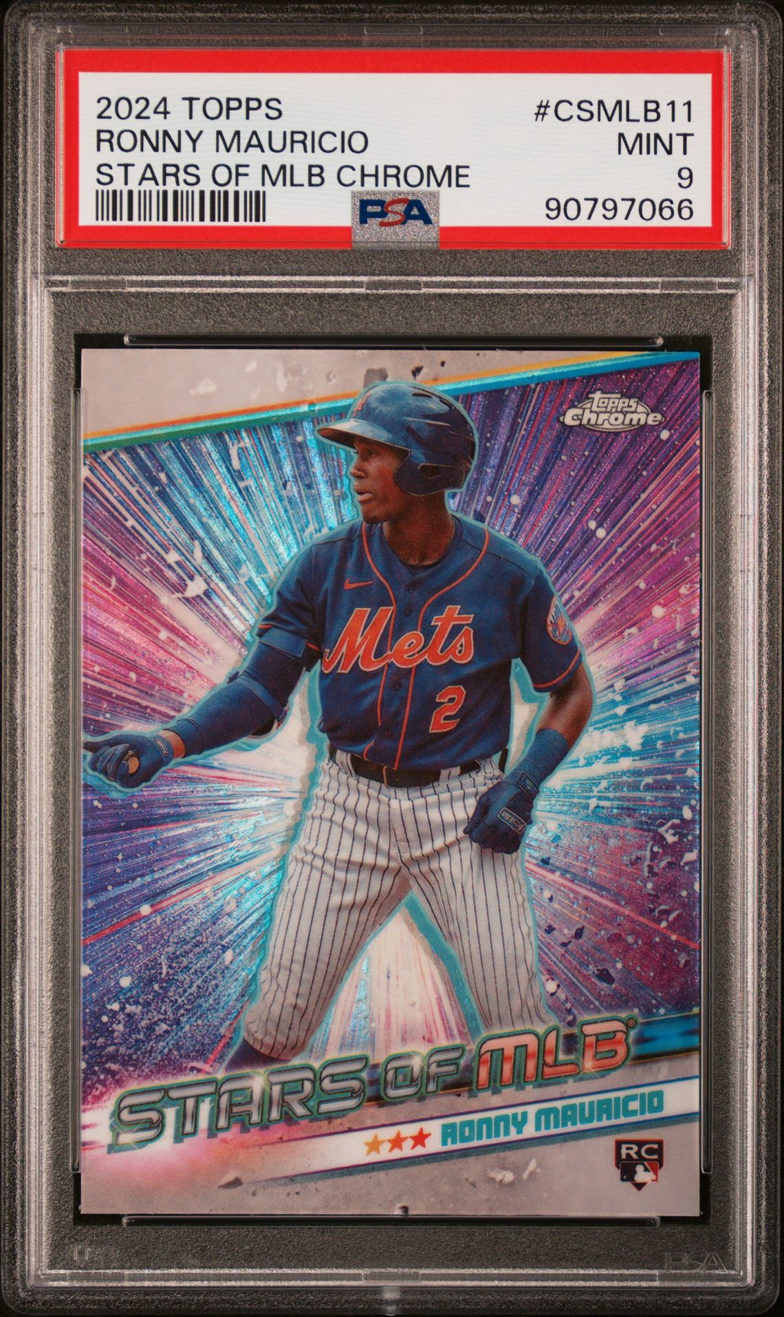 2024 Topps TOPPS STARS OF MLB CHROME #CSMLB11 Ronny Mauricio front