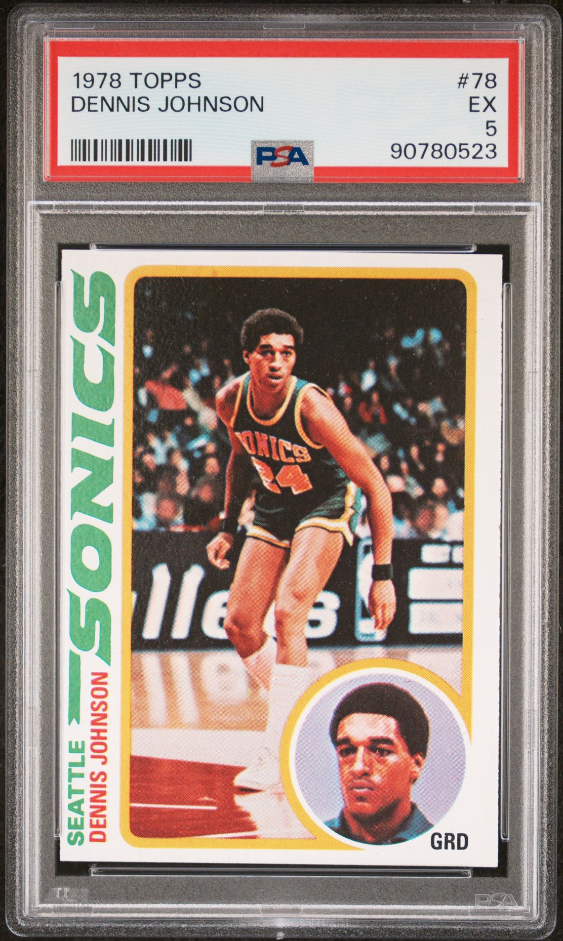 1978 Topps TOPPS #78 Dennis Johnson front