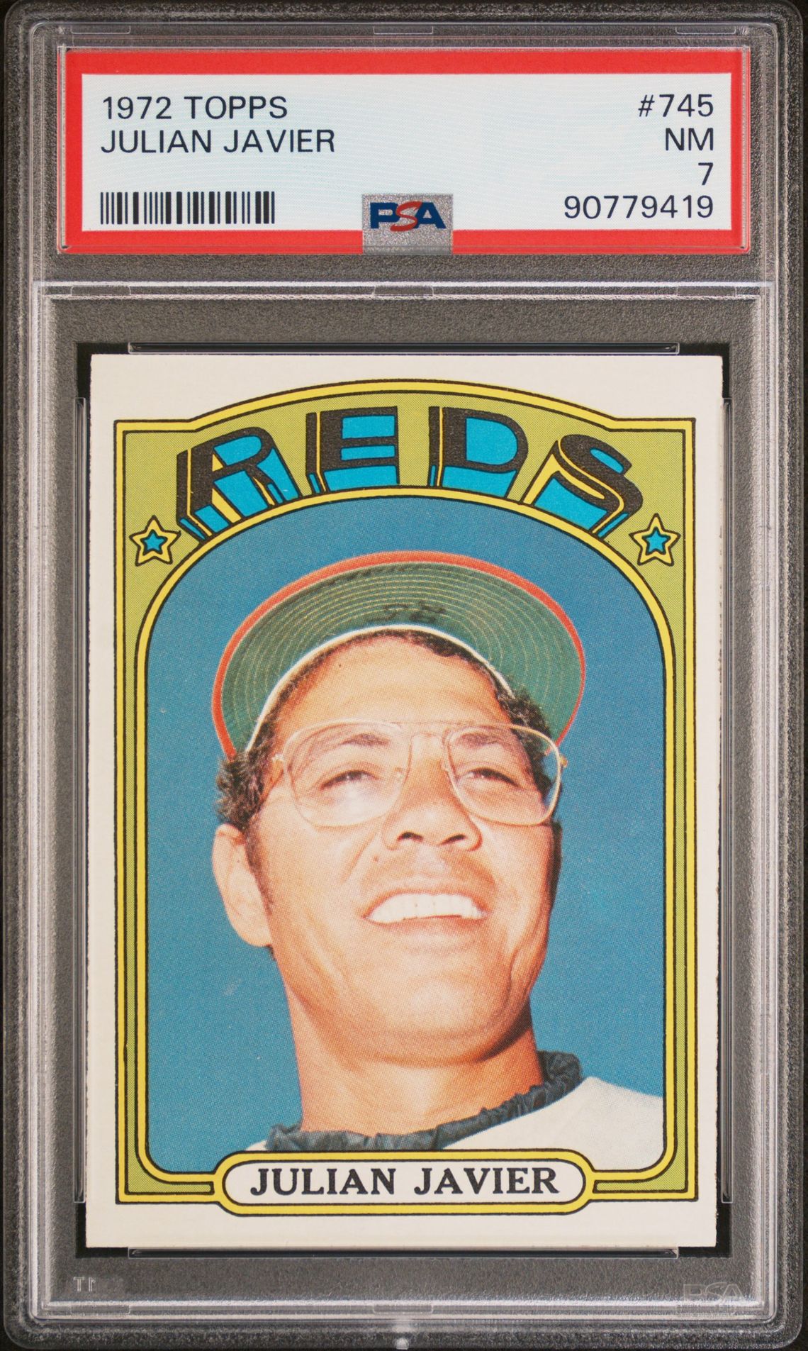 1972 Topps TOPPS #745 Julian Javier front