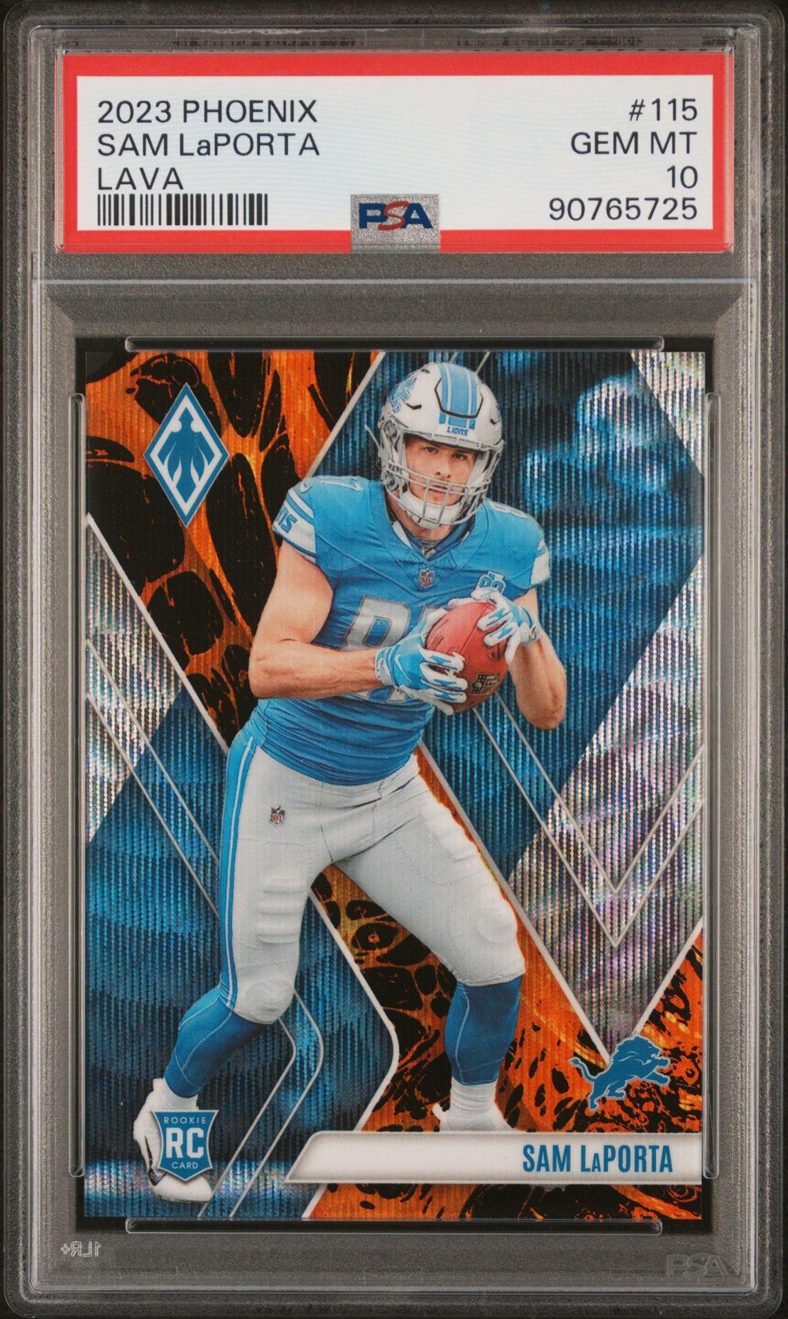 2023 Panini PANINI PHOENIX LAVA #115 Sam Laporta front