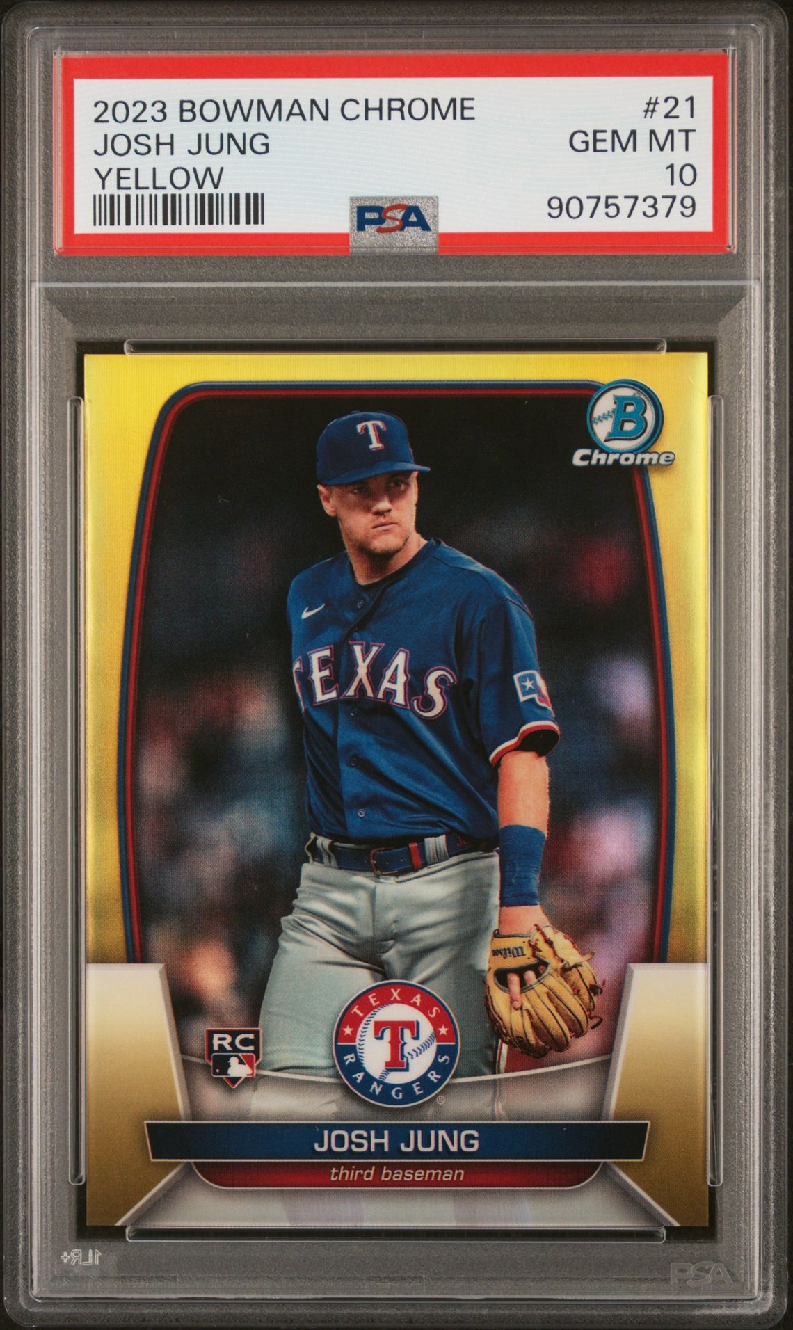 2023 Bowman BOWMAN CHROME Refractor #21 Josh Jung front