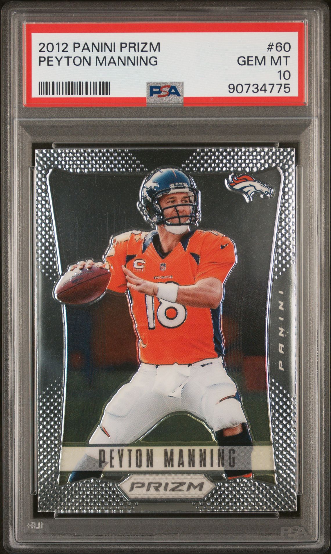 MANNING PANINI PRIZM 2012