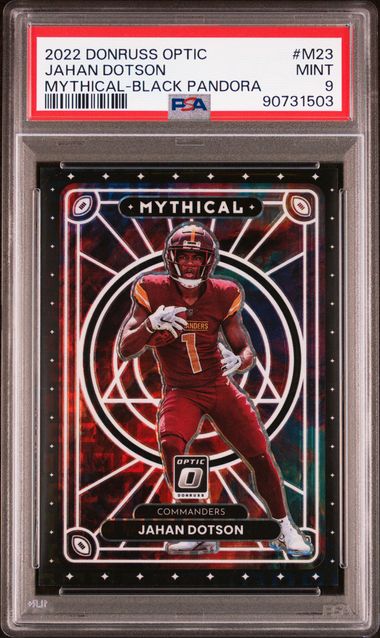 2022 Panini Donruss Optic Pandora #M23 Mythical Black Jahan front