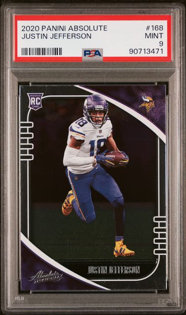 2020 Panini Absolute #168 Justin Jefferson front