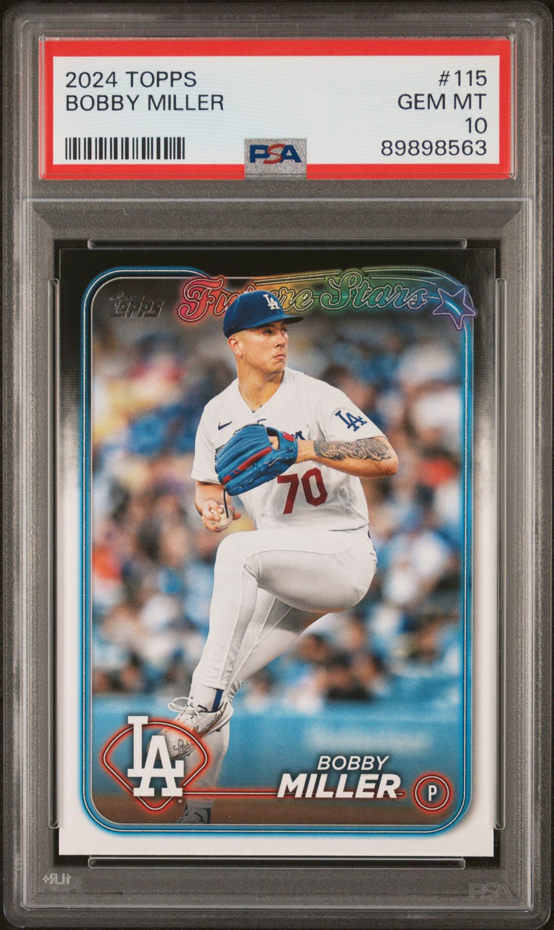 2024 Topps #115 Bobby Miller front