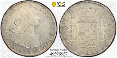 1808/7-Mo TH 8 R Yon-M8-108a AU58