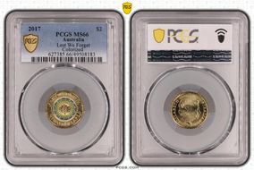 2017 $2 Lest We Forget Colorized MS66