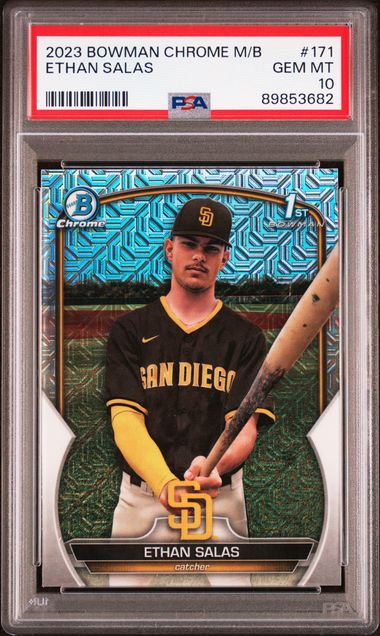 2023 Bowman Bowman Chrome #171 Ethan Salas front