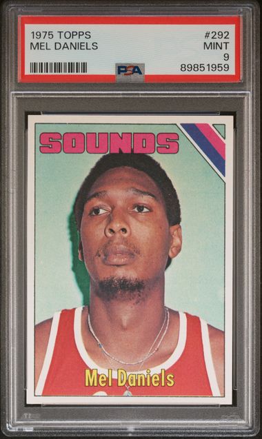 1975 Topps #292 Meldaniels front