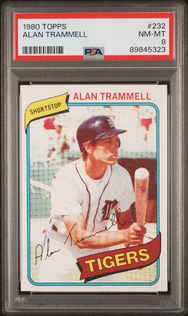 1980 Topps #232 Alan Trammell front