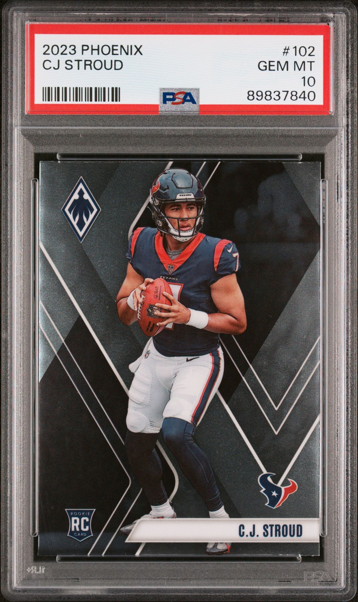 2023 Panini Phoenix Cj Stroud #102 Gem Mt 10 front