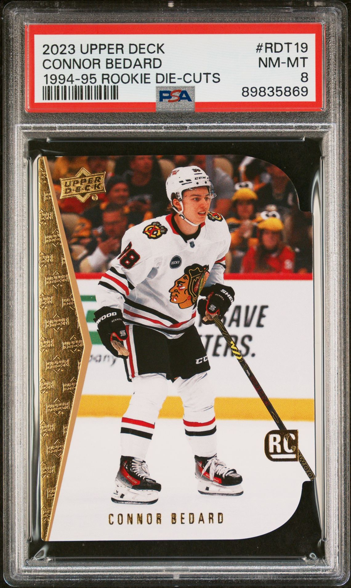 2023 Upper Deck UPPER DECK 1994-95 ROOKIE DIE-CUTS #RDT19 Connor Bedard front