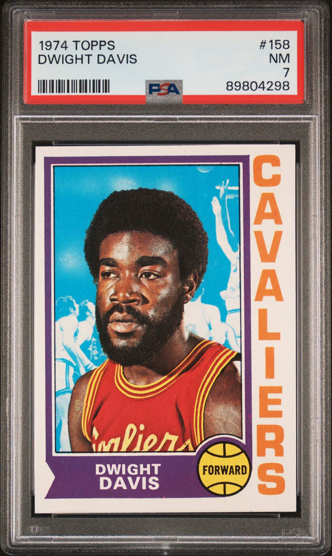 1974 Topps Dwight Davis #158 Nm 7 front