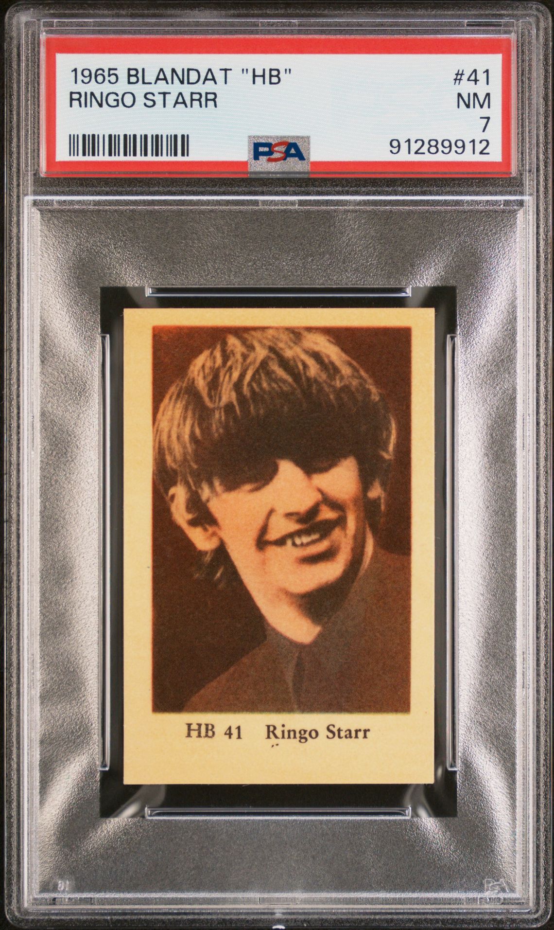 1965 Blandat "Hb" Ringo Starr #41 Nm 7 front