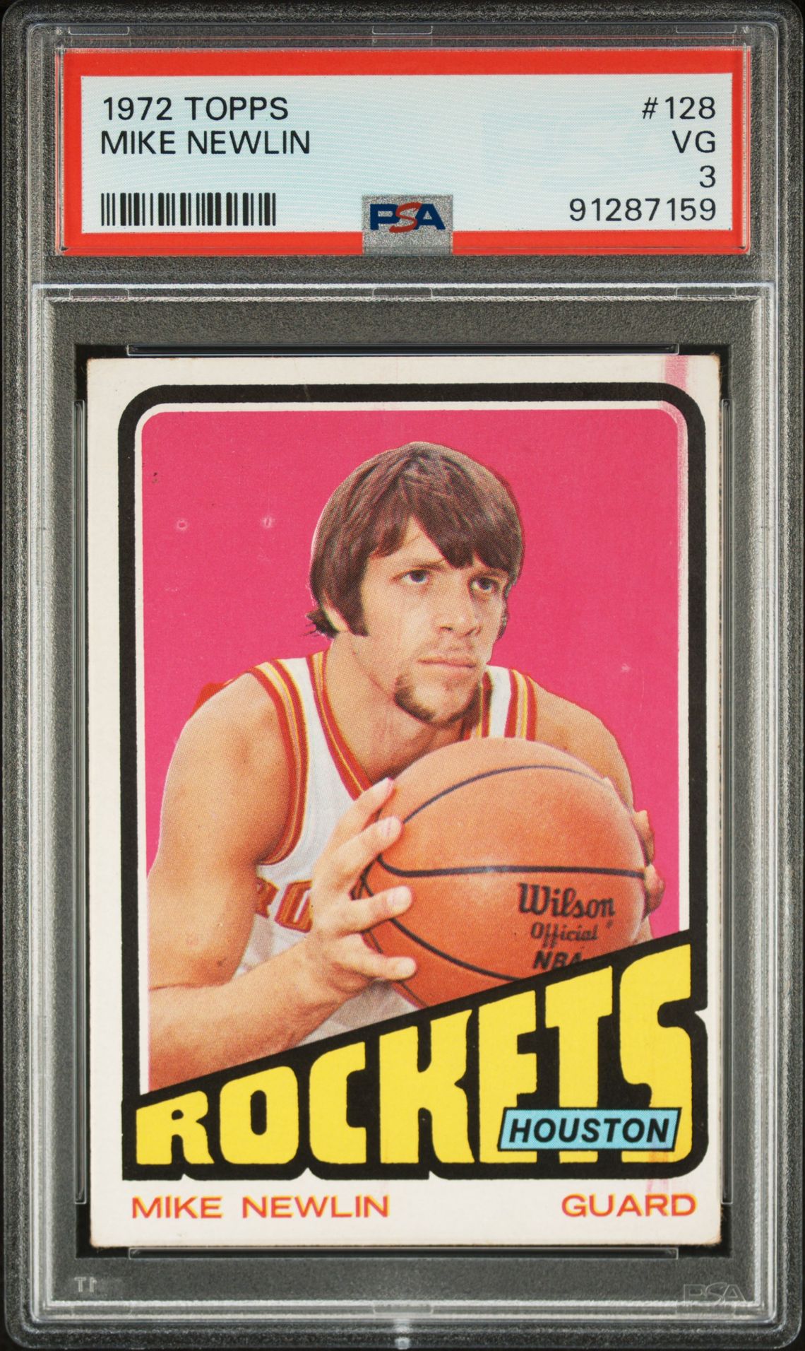 1972 Topps TOPPS #128 Mike Newlin front