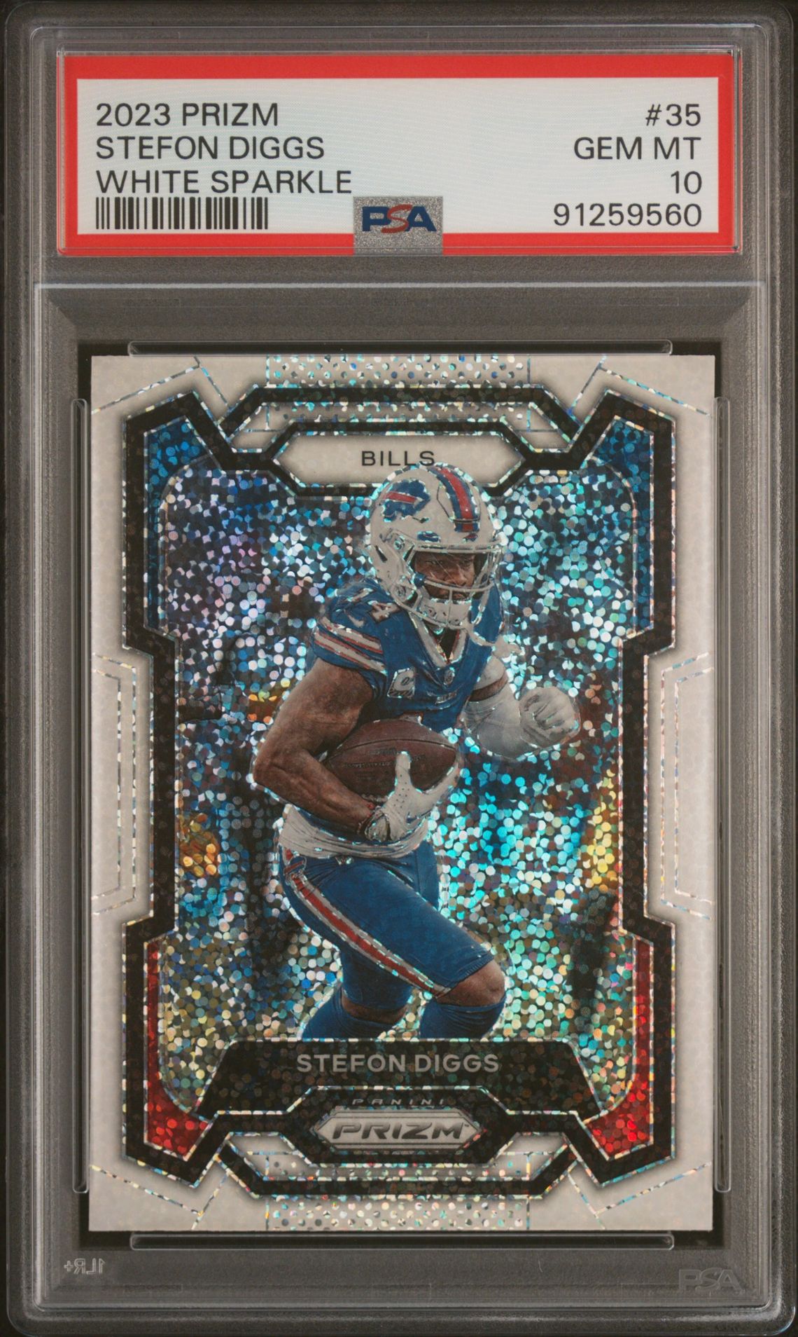 2023 Panini PANINI PRIZM White #35 Stefon Diggs front