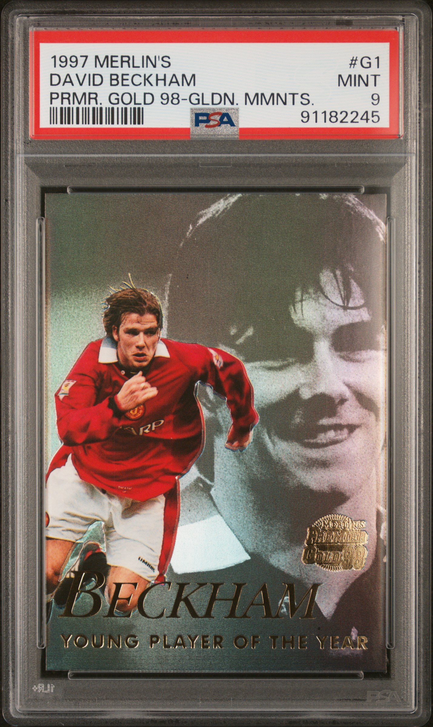 Hobart Trading Card Co.'s 1997 Merlin's Premier Gold 98 Golden