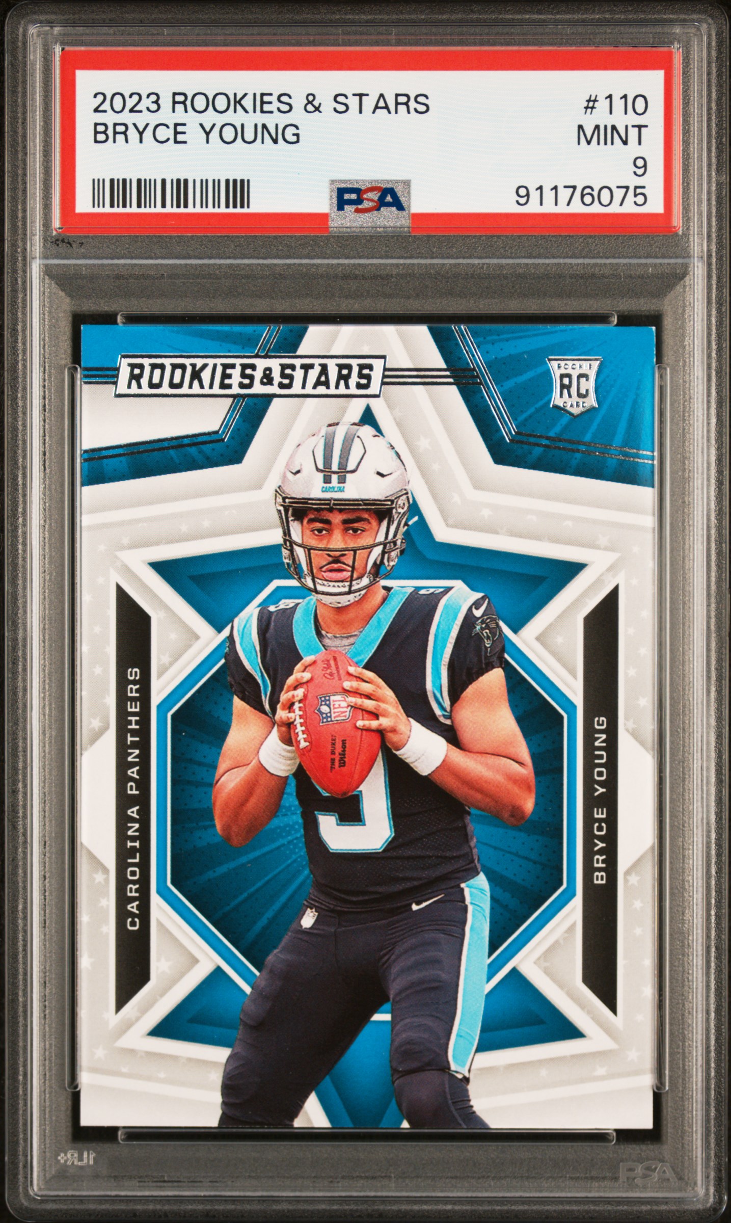2023 Panini Rookies & Stars Bryce Young #110 Mint 9 front