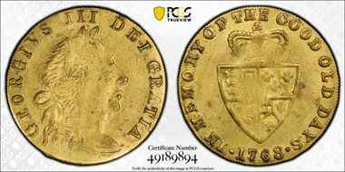 "1768" Token Gaming Counter 'Spade' AU50