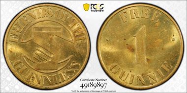 No Date Token Friends of Guiness MS61