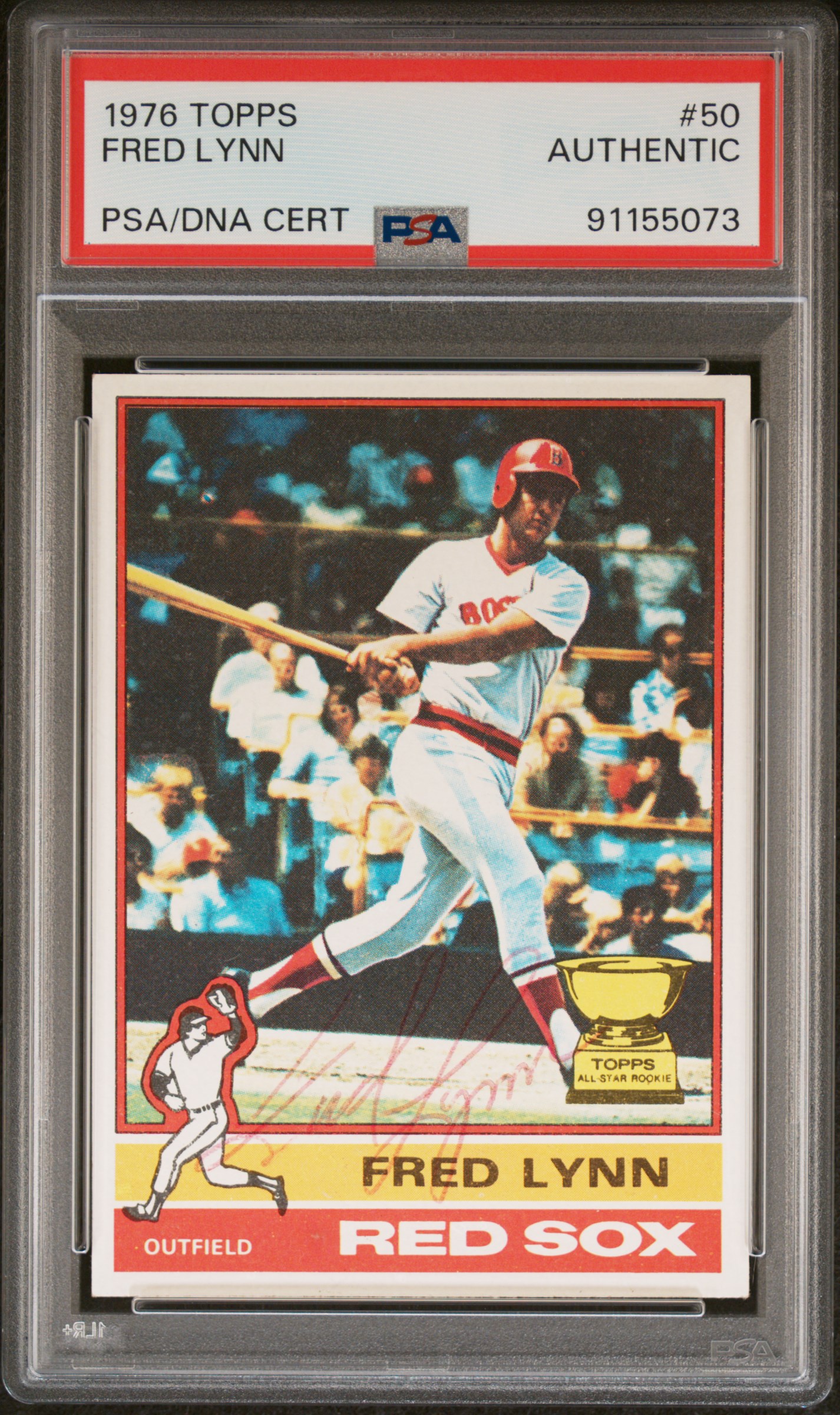 1976 Topps Fred Lynn #50 front