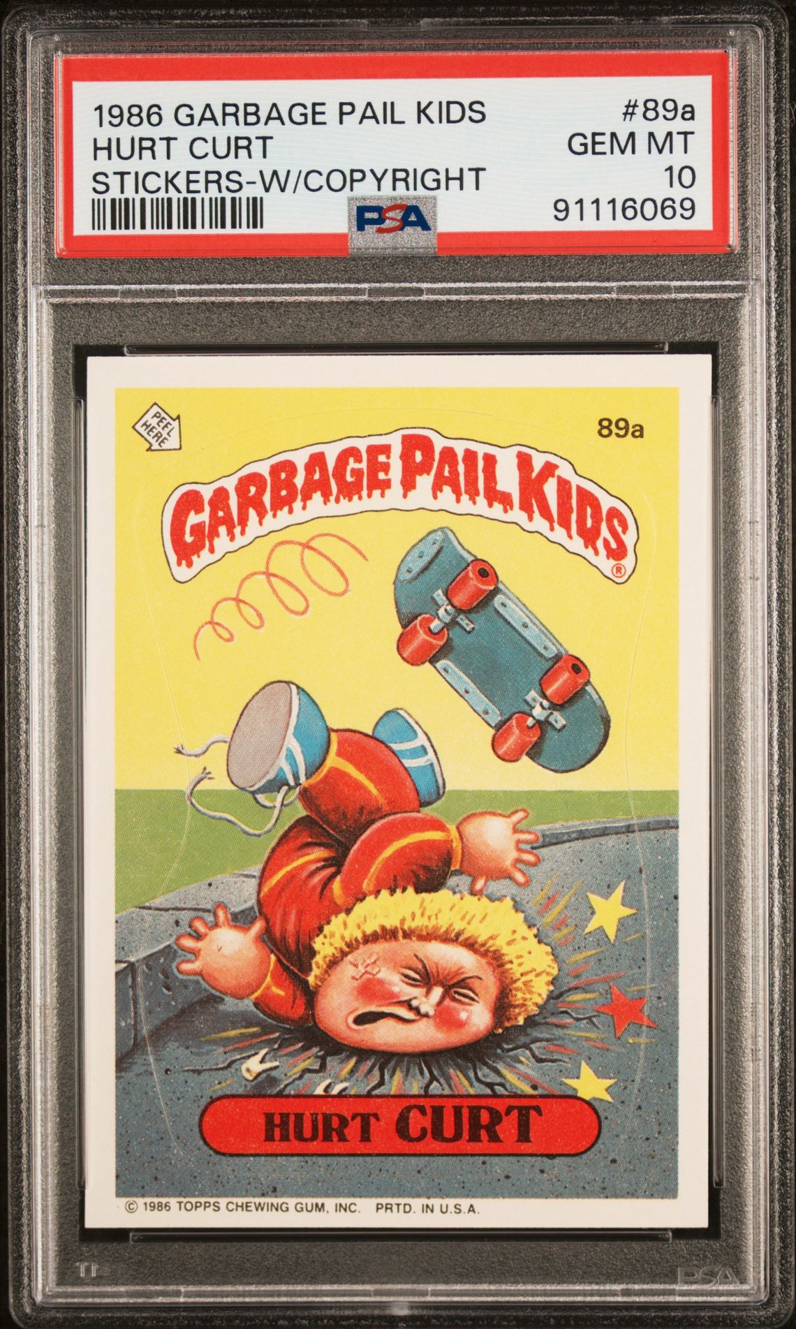 Hurt Curt PSA 10
