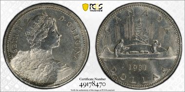 1981 $1 Voyageur MS65