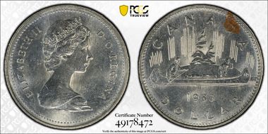 1983 $1 Voyageur MS64