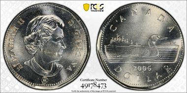 2006 $1 Loon - RCM MS65