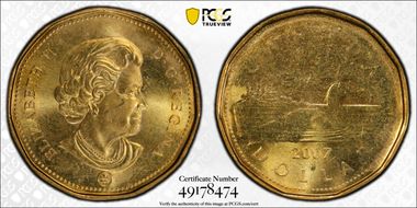 2007 $1 Loon MS63