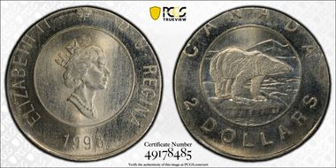 1998 $2 MS64