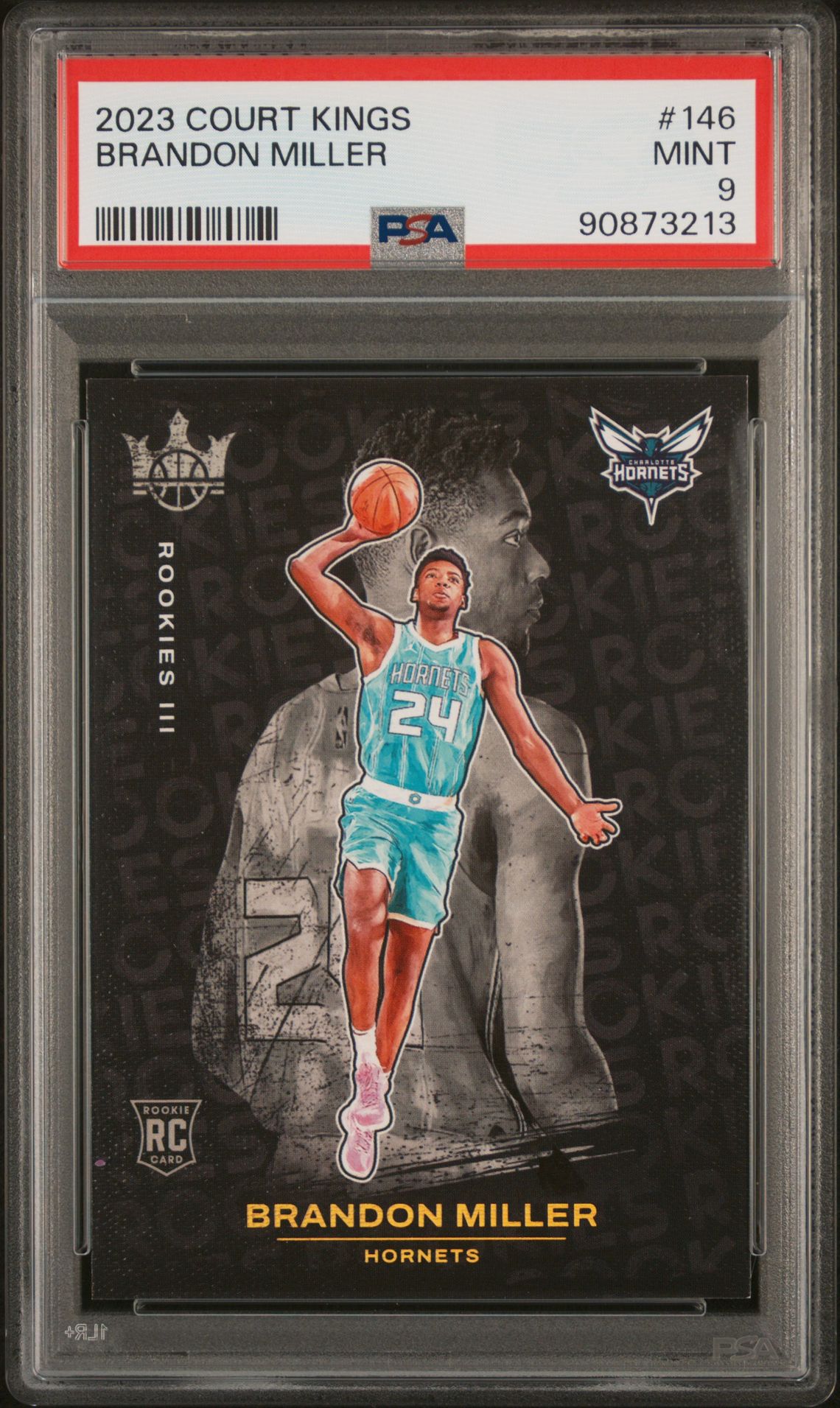 2023 Panini PANINI COURT KINGS #146 Brandon Miller front