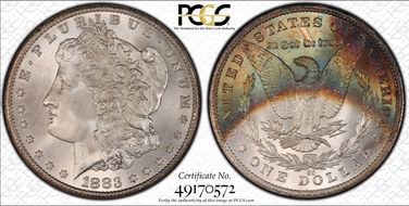 1883-CC $1 MS68