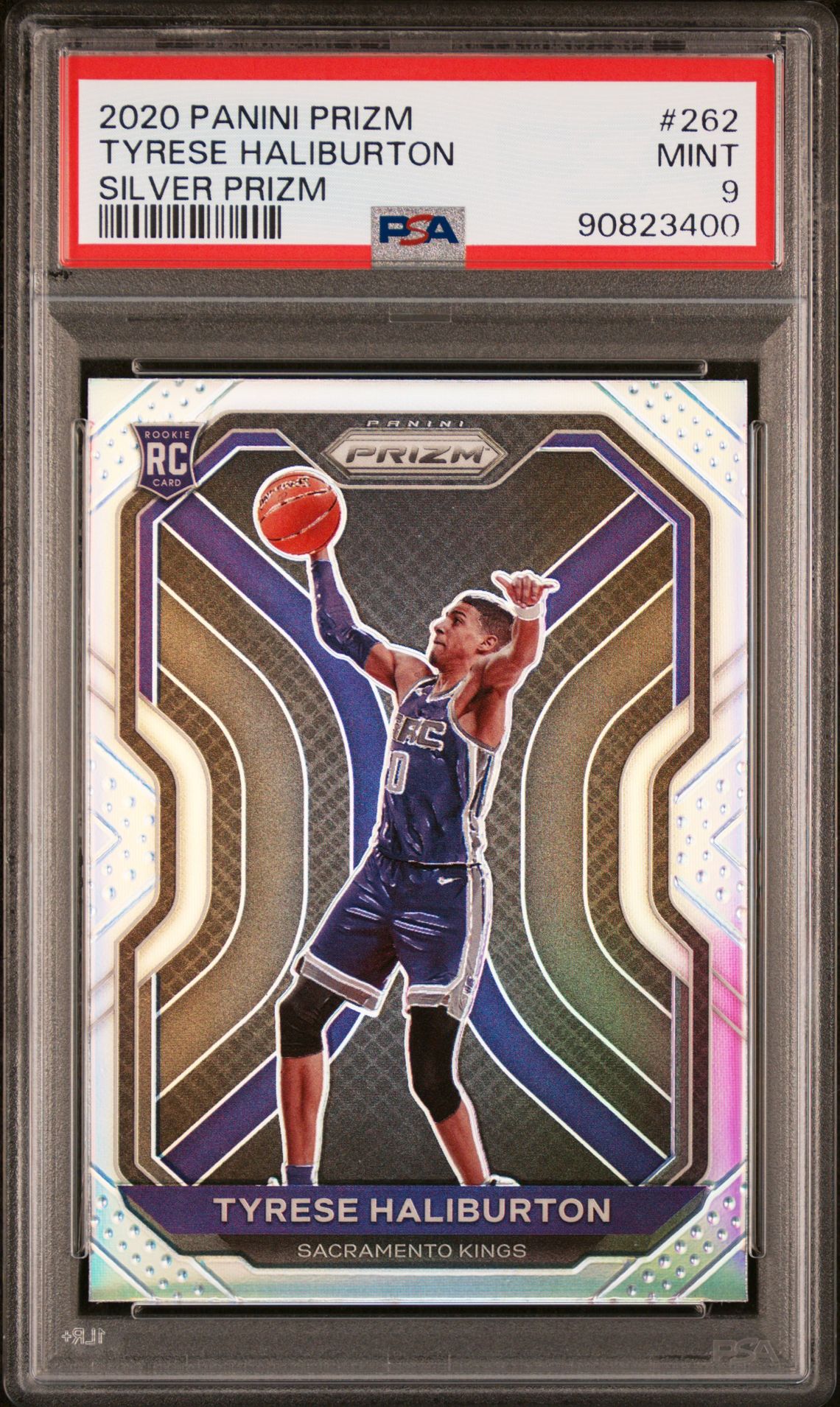 2020 Panini PANINI PRIZM FAST BREAK PRIZM-BRONZE #262 Tyrese Haliburton front