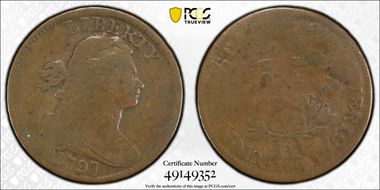 1797 1C Reverse of 1797, Stems G6BN