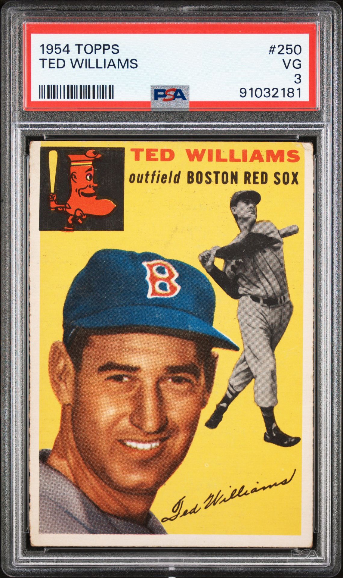 1954 Topps TOPPS #250 Ted Williams front